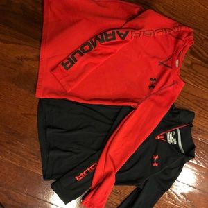 Black and red long sleeve